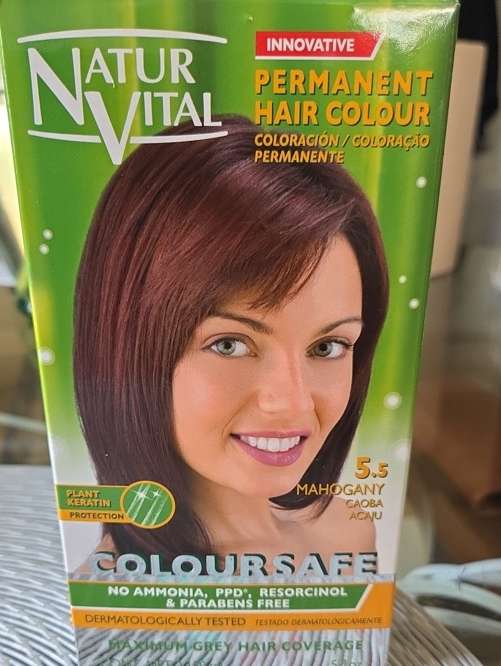 ColourSafe Permanent Hair Colour - Mahogany (5.5)